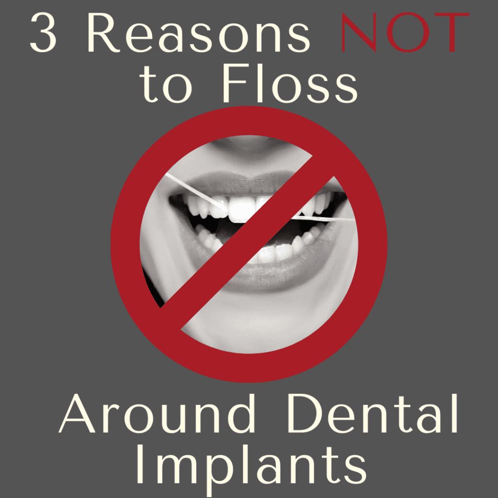 3 Reasons NOT to floss